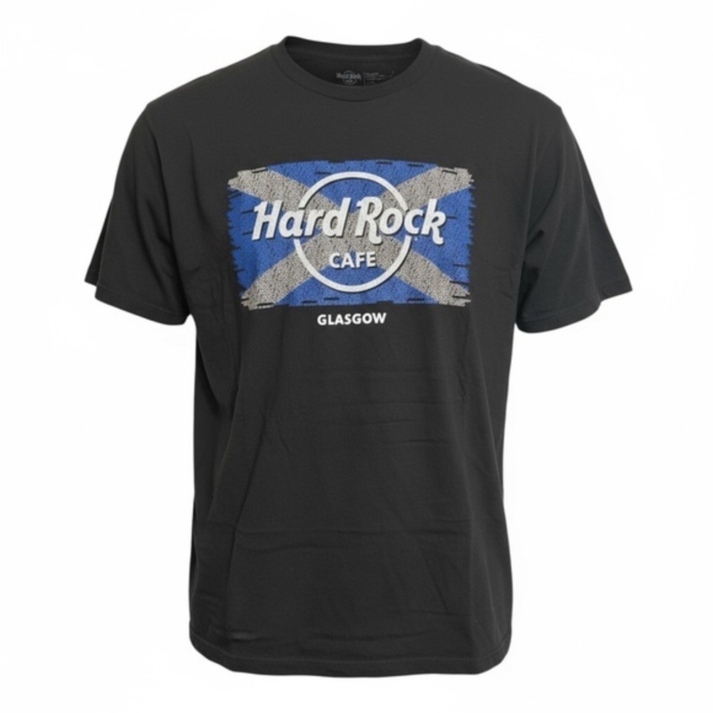 Hard Rock Cafe Black and Blue Graphic Tee